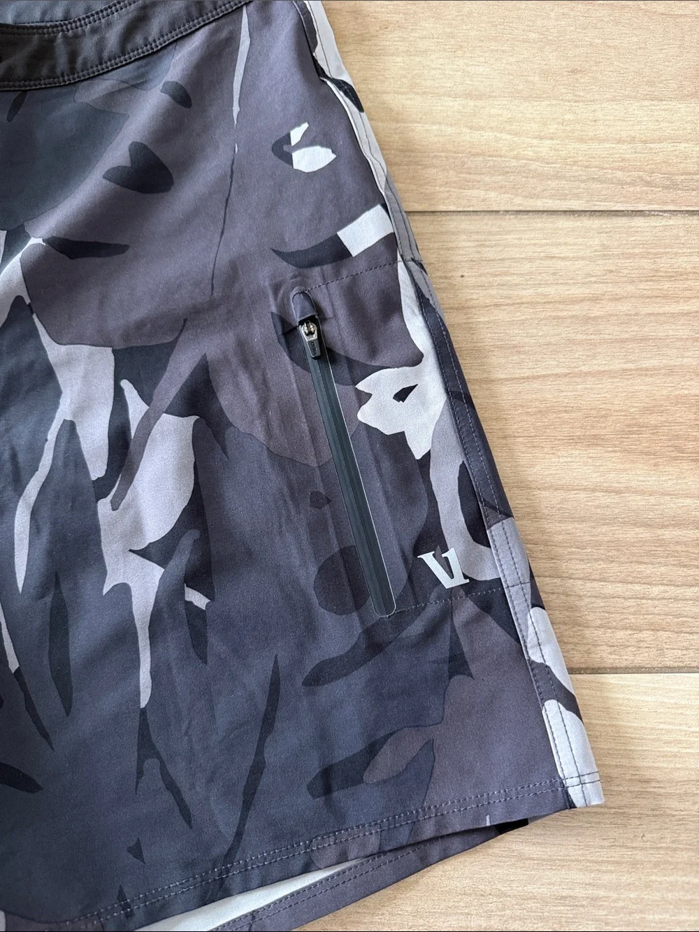 Vuori Infinity Camo Floral Board Shorts Swim Trunks